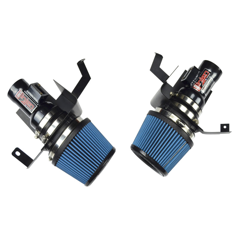 Injen 07-08 350Z 3.5L V6 Air Fusion and Air Horns Black Short Ram Intake Cold Air Intakes Injen