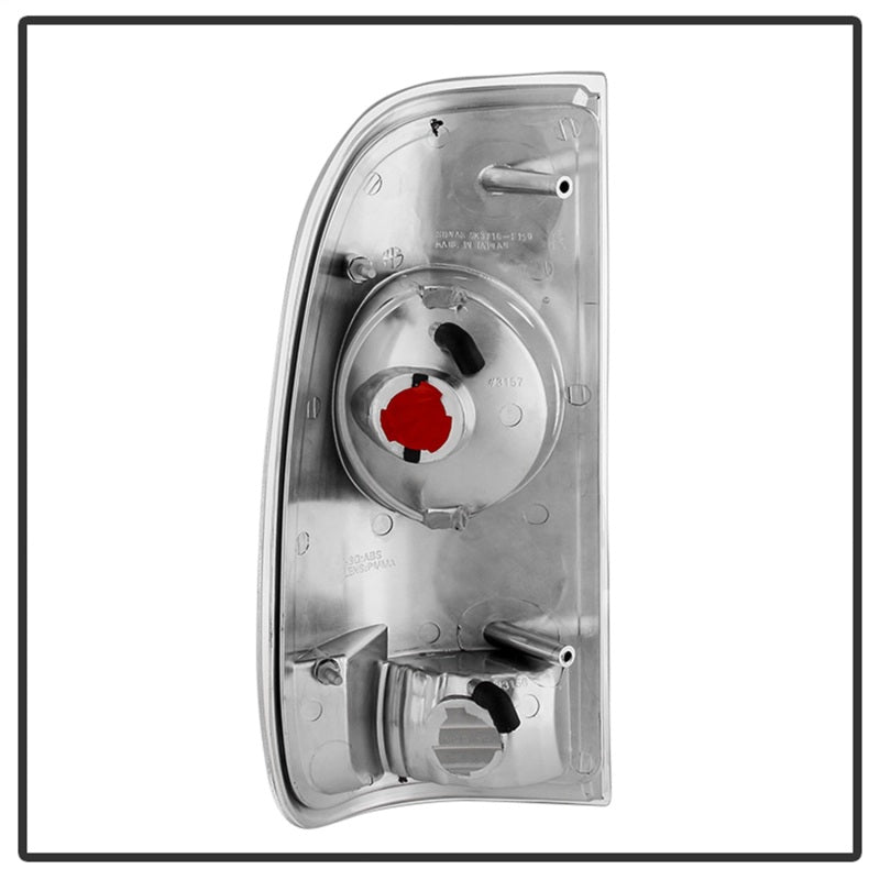 Spyder Ford F150 side 97-03/F250/350/450/550 Super Duty 99-07 Euro Tail Lights Chrm ALT-YD-FF15097-C Tail Lights SPYDER