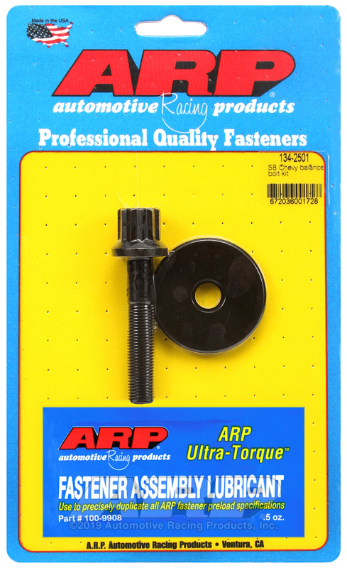 ARP Chevrolet Small Block Harmonic Damper Bolt Kit Hardware Kits - Other ARP