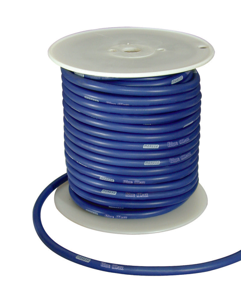 Moroso Ignition Wire Spool - Blue Max - Solid Core - 8mm - 100ft Wire Loom Moroso