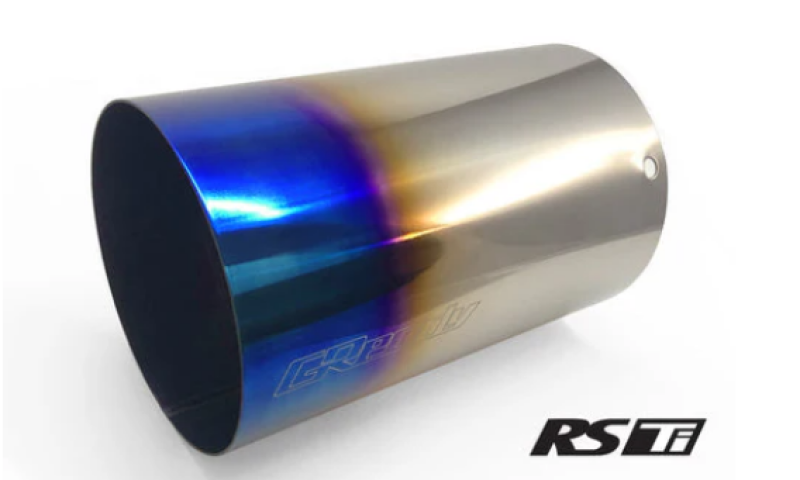 GReddy Burnt Titanium Tip 115mm Diameter 170mm Length (for Revolution RS/RS-TI/RS-Race) Tips GReddy