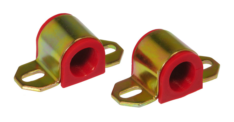 Prothane Universal Sway Bar Bushings - 1 1/8in for B Bracket - Red Sway Bar Bushings Prothane