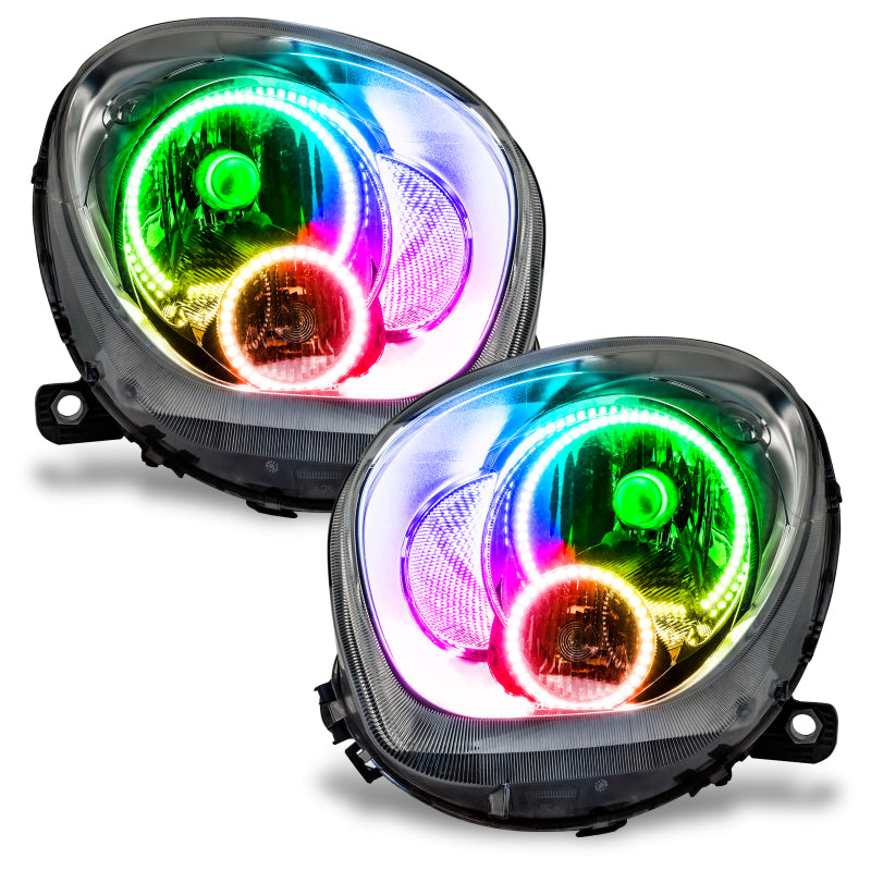 Oracle Mini Cooper Countryman 11-15 Halo Kit - ColorSHIFT Headlights ORACLE Lighting