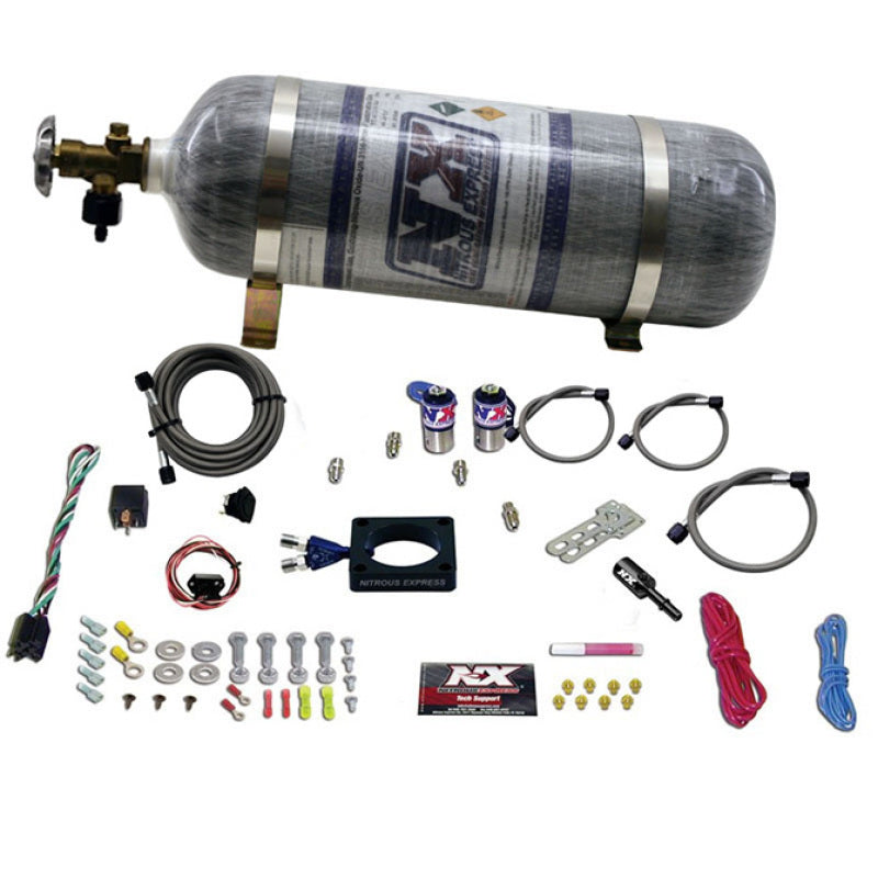 Nitrous Express 13-16 Dodge Dart 1.4L Turbo Nitrous Plate Kit (35-100HP) w/Composite Bottle Nitrous Systems Nitrous Express