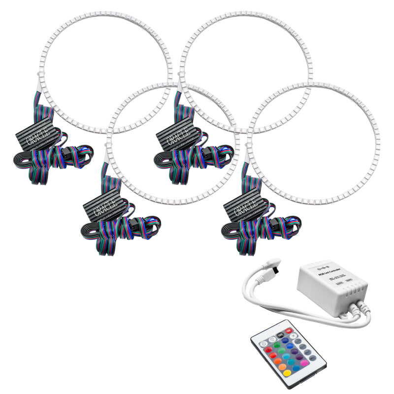 Oracle Nissan Altima Coupe 10-12 Halo Kit - ColorSHIFT w/ Simple Controller Headlights ORACLE Lighting