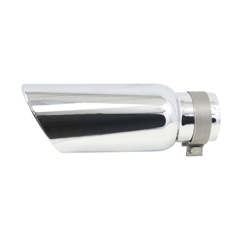 Go Rhino Exhaust Tip - Chrome - ID 3 1/2in x L 14in x OD 5in Tips Go Rhino