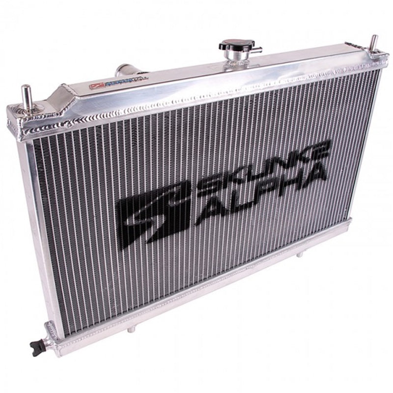 Skunk2 Alpha Series 88-91 Honda CRX/Civic Radiator (Full Size) (Dual Core) (Manual Trans.) Radiators Skunk2 Racing