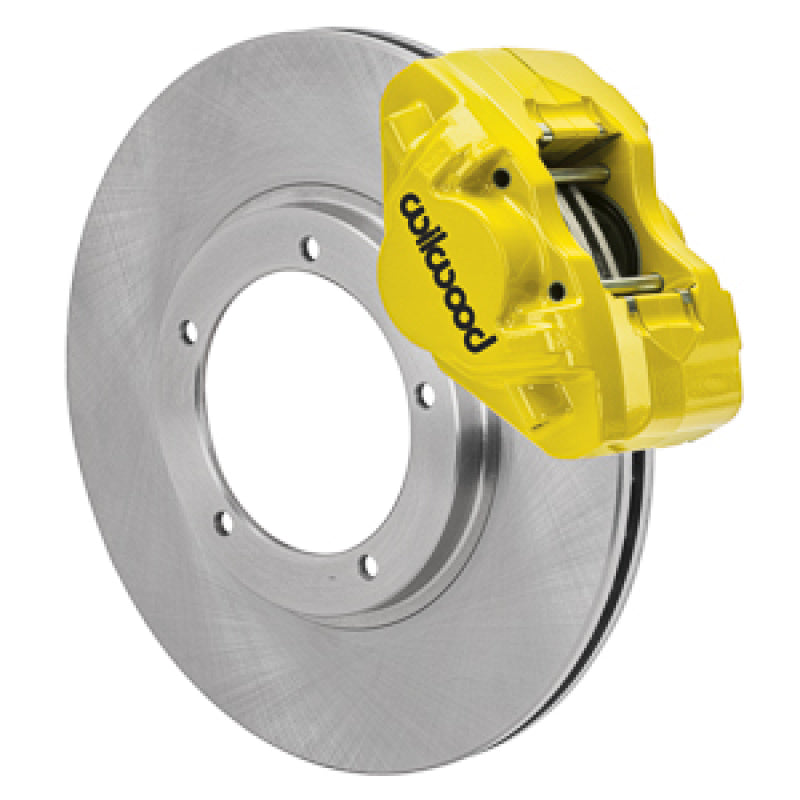 Wilwood 69-74 Porsche 911 D31 11.10in. Front Brake Kit w/ Flex Lines - Yellow Brake Kits - Performance Blank Wilwood