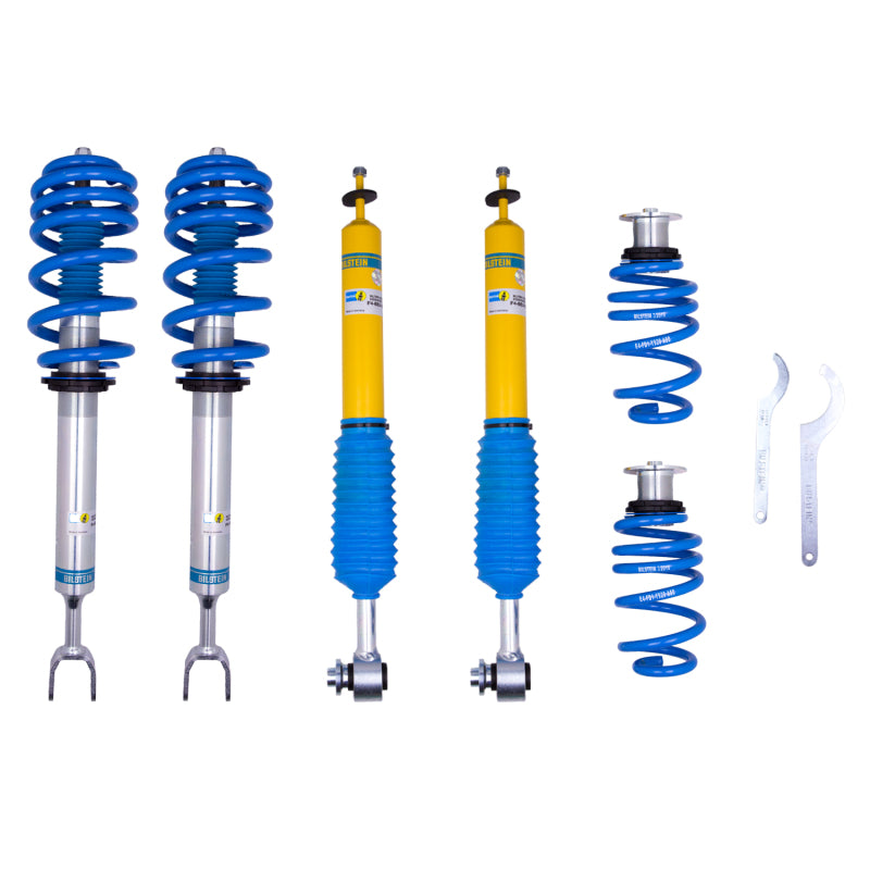 Bilstein B14 2006 Audi A6 Base Front and Rear Suspension Kit Coilovers Bilstein