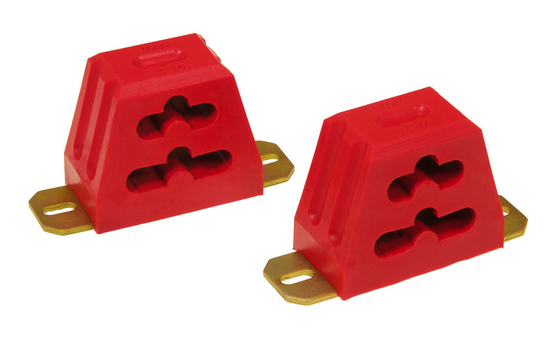 Prothane Universal Bump Stop 4 Multi-Mount - Red Bump Stops Prothane