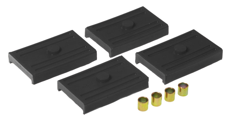 Prothane 68-69 GM F-Body Upper/Lower Spring Pad (Multi) - Black Bushing Kits Prothane