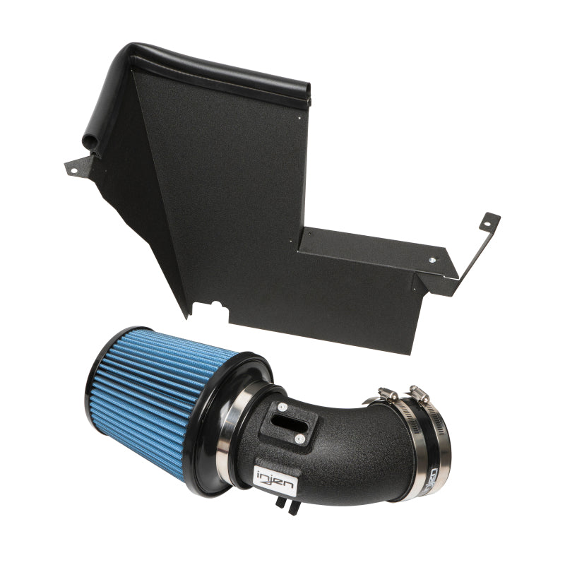 Injen 2020 BMW M340i SP Short Ram Air Intake System Wrinkle Black Finish Cold Air Intakes Injen
