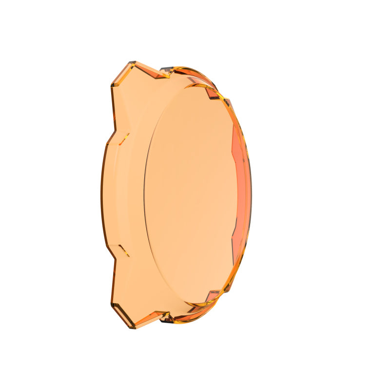 KC HiLiTES 6in. Hard Shield/Cover for Gravity Pro6 LED Lights (Single) - Amber Light Covers and Guards KC HiLiTES