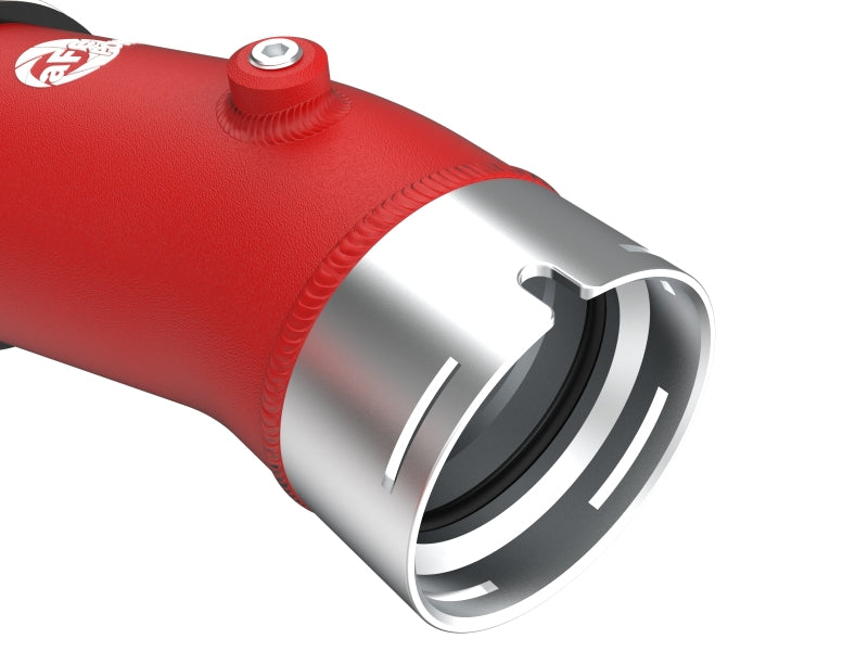 aFe 2024+ Toyota Tacoma BladeRunner 2.5in & 3in Aluminum Hot & Cold Charge Pipe Kit - Red Intercoolers aFe