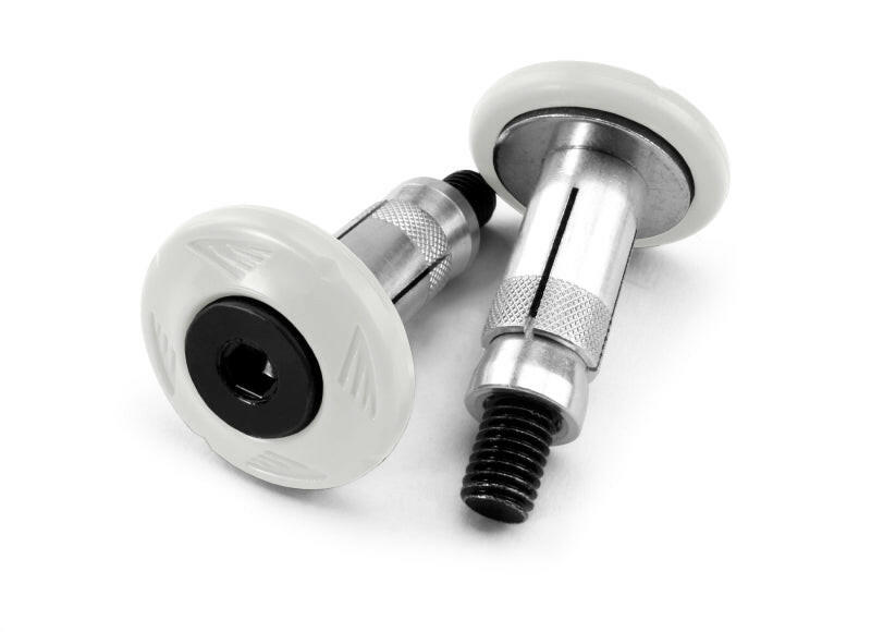 Cycra Grip Armor Bar End - White Hand Guards Cycra