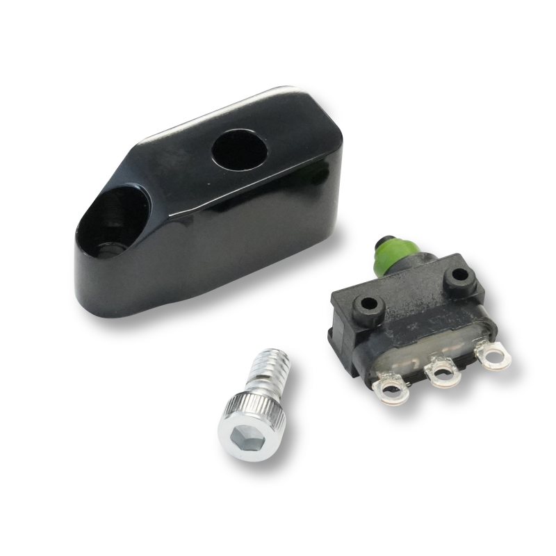 Performance Machine Brake Light/Clutch Kill Switch Kit - Black Ano Handlebars Performance Machine