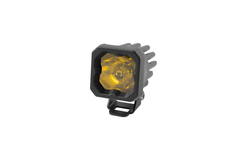 Diode Dynamics Stage Series C1 LED Pod Pro - Yellow Spot Standard ABL Each Light Accessories and Wiring Diode Dynamics