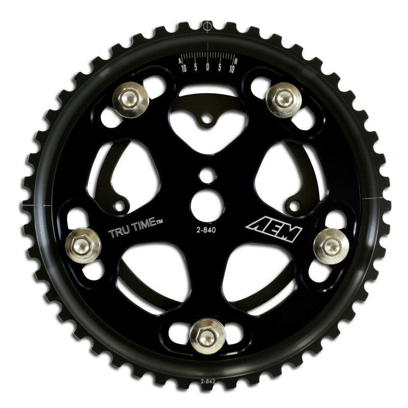 AEM 4G63/T Black Tru-Time Cam Gear Cam Gears AEM