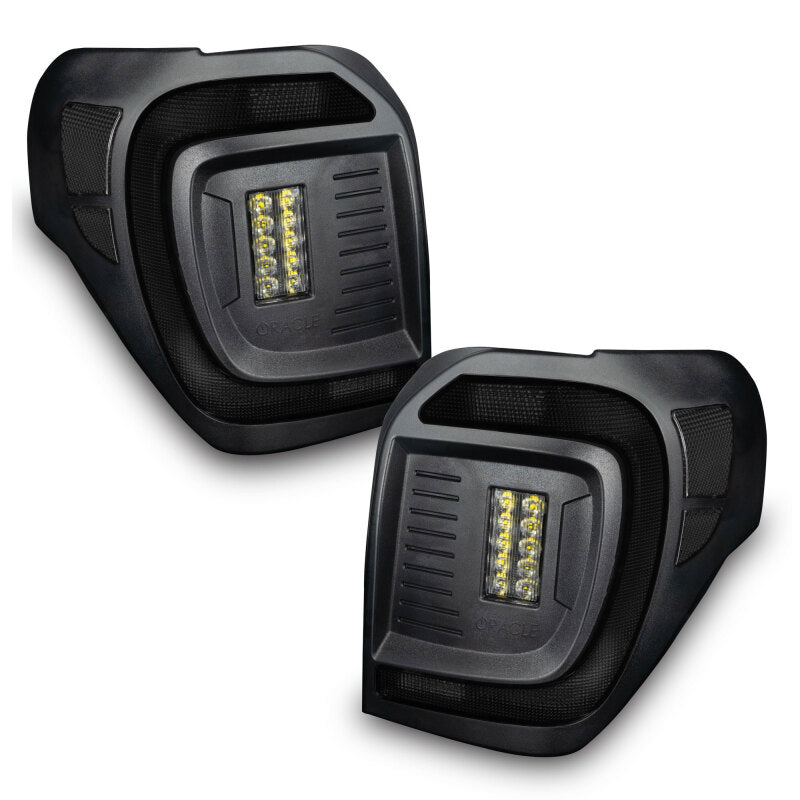 Oracle 14-23 Toyota 4Runner Black Series Lensless Flush Style LED Tail Lights - Tinted Tail Lights ORACLE Lighting