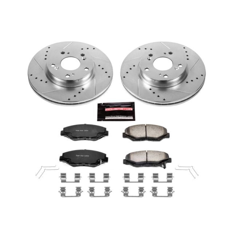 Power Stop 2013 Acura ILX Front Z36 Truck & Tow Brake Kit Brake Kits - Performance D&S PowerStop