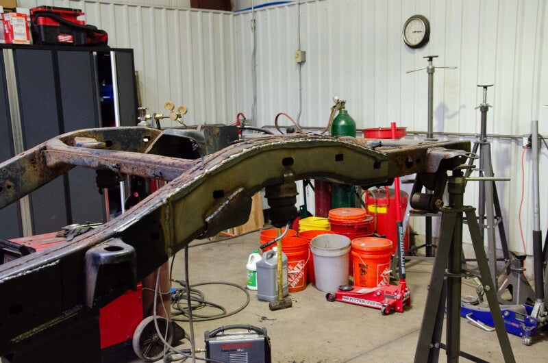 Rust Buster 06-10 Hummer H3 Over Axle Frame Section - Left Frames RustBuster