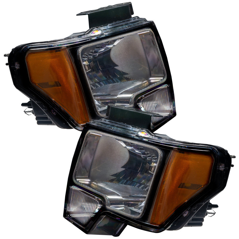 Oracle 09-14 Ford F-150 LED HL - Black - ColorSHIFT w/ BC1 Controller Headlights ORACLE Lighting