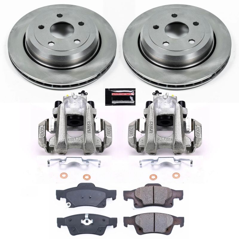 Power Stop 11-19 Dodge Durango Rear Autospecialty Brake Kit w/Calipers Brake Kits - OE PowerStop