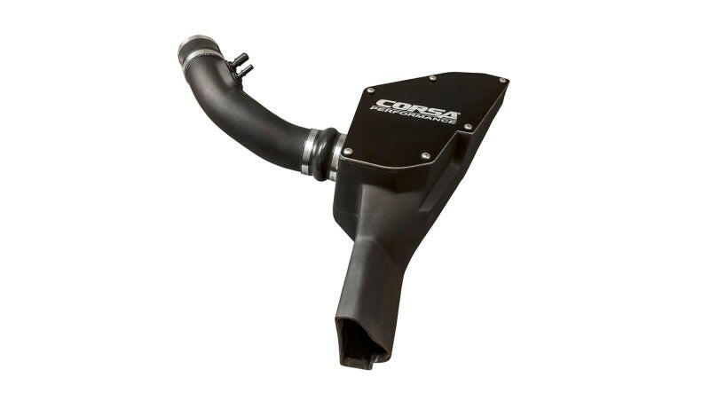 Corsa 2015-2017 Ford Mustang EcoBoost 3.7L V6 Cold Air Intake with MaxFlow 5 Oiled Filter Cold Air Intakes CORSA Performance