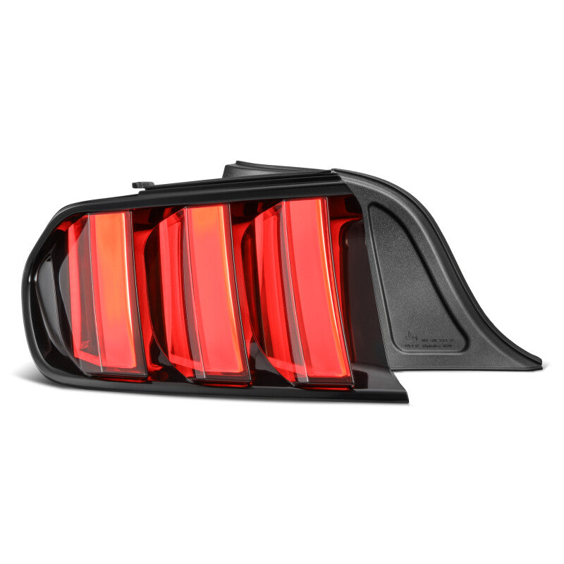 AlphaRex 15-23 Ford Mustang NOVA-Series Prismatic LED Tail Lights Alpha-Black Tail Lights AlphaRex