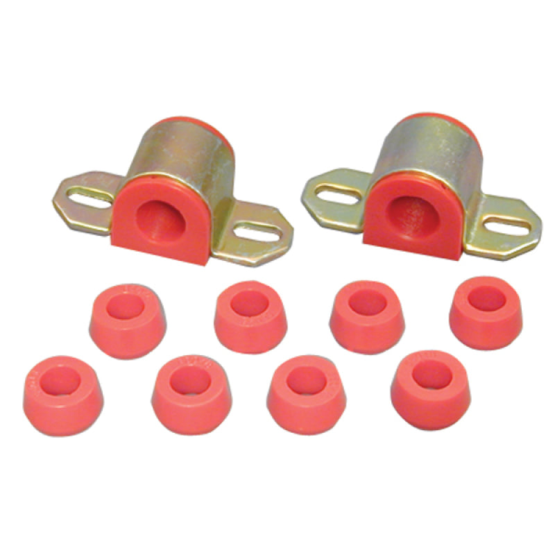 Rugged Ridge Front Swaybar Bushing Kit Red 7/8-In 76-86 Jeep CJ Bushing Kits Rugged Ridge