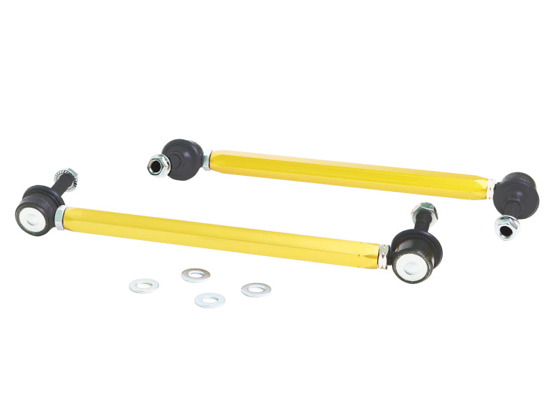 Whiteline Universal Swaybar Link Kit 270mm-295mm Heavy Duty Adjustable 10mm Ball/Ball Style Sway Bar Endlinks Whiteline
