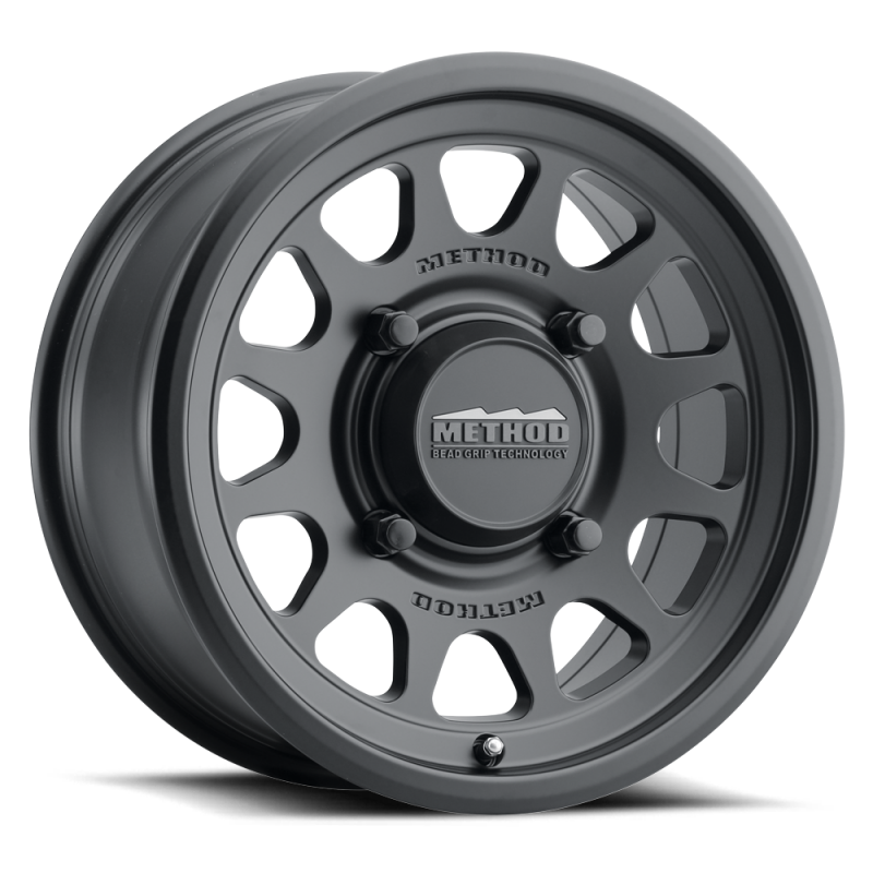 Method MR414 Bead Grip 15x10 / 6+4/25mm Offset / 4x156 / 132mm CB Matte Black Wheel Wheels - Cast Method Wheels