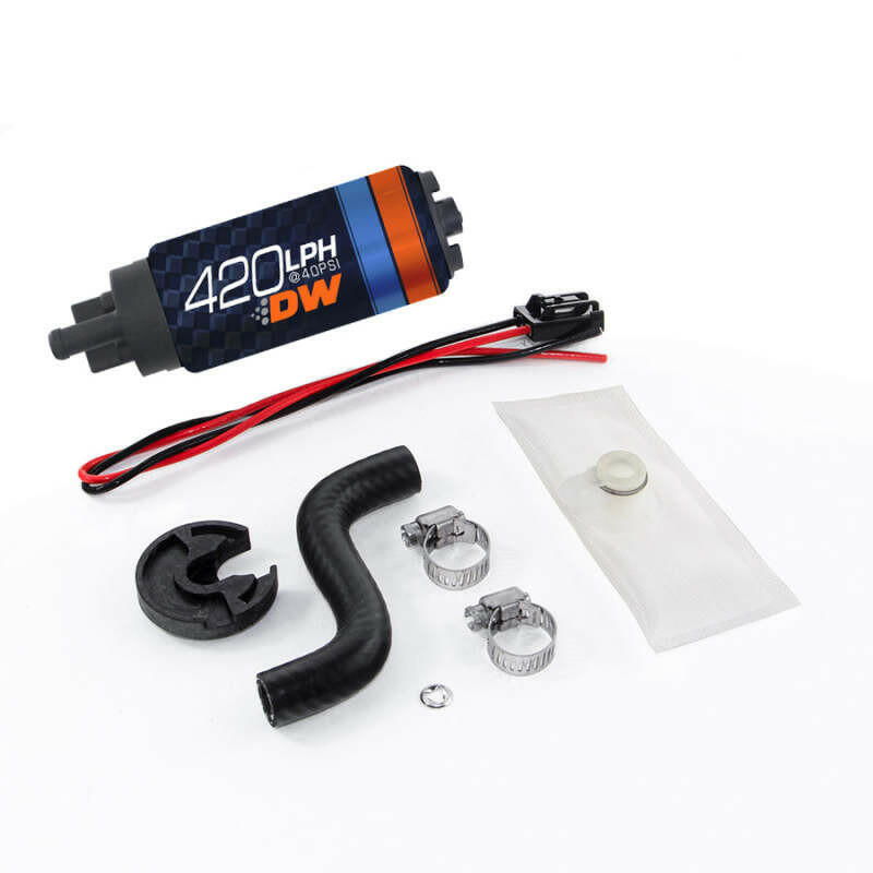 Deatschwerks DW420 Series 420lph In-Tank Fuel Pump w/ Install Kit For 85-97 Ford Mustang Fuel Pumps DeatschWerks