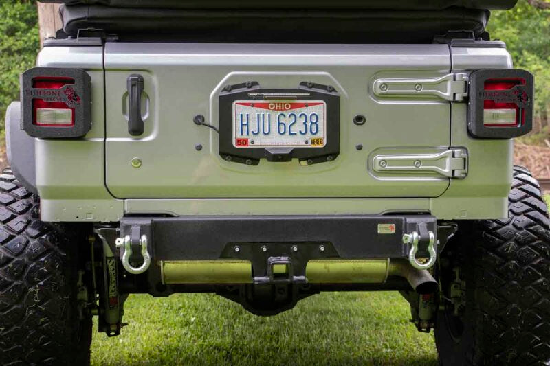 Fishbone Offroad For 2018+ Jeep Wrangler JL Rear Bumper Delete Bumpers - Steel Fishbone Offroad