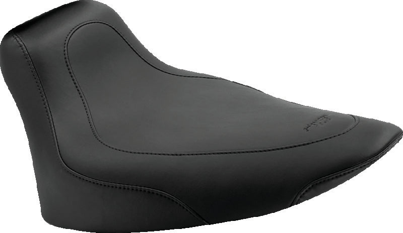 Mustang 84-06 Harley Standard Rear Tire Tripper Solo Seat - Black Solo Motorcycle Seats Mustang Motorcycle