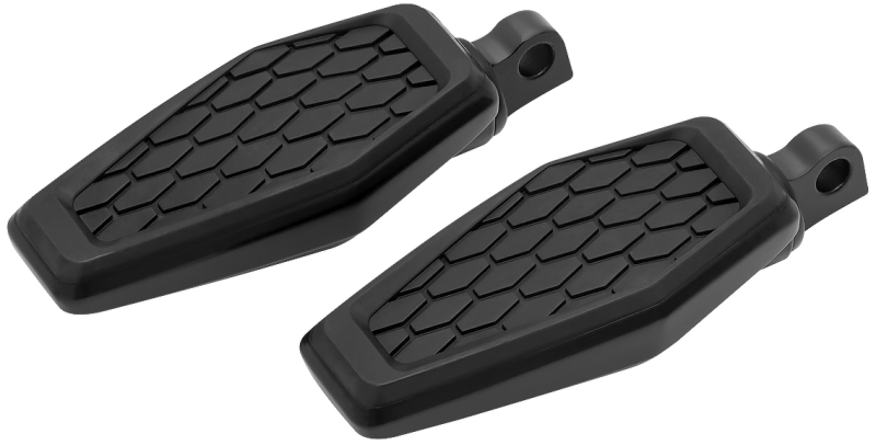 Kuryakyn Hex Pegs With Adapters Black Footpegs Kuryakyn