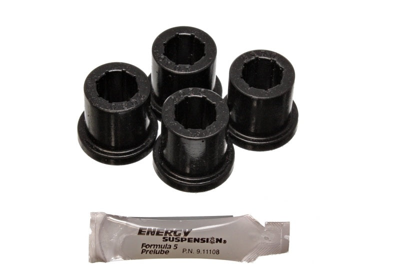 Energy Suspension 80-87 Toyota Pick Up Black Rear Spring Frame Shackle Bushing Kit Bushing Kits Energy Suspension