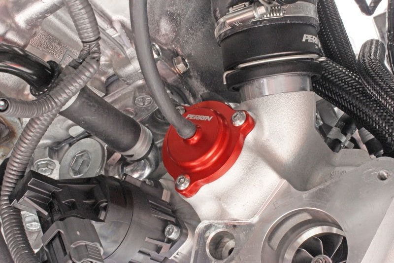 PERRIN 22-25 Subaru WRX / 20-25 LGT & OBXT / 19-25 Ascent Diverter Valve - Red Blow Off Valves Perrin Performance