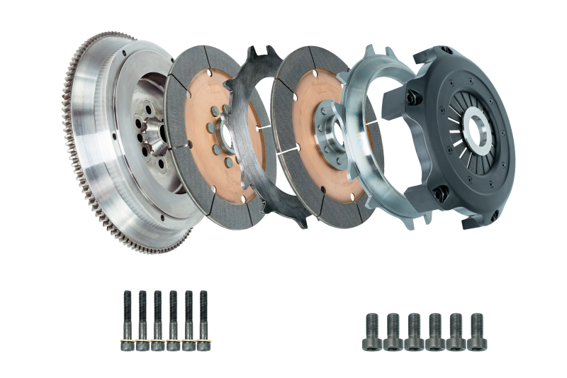 DKM Clutch 99-03 Audi A3 S3 Quattro MS Organic Twin Disc Clutch Kit w/Flywheel (660 ft/lbs Torque) Clutch Kits - Multi DKM Clutch