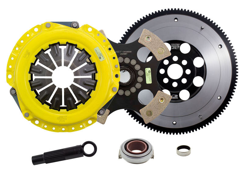 ACT 2012 Honda Civic XT/Race Rigid 4 Pad Clutch Kit Clutch Kits - Single ACT