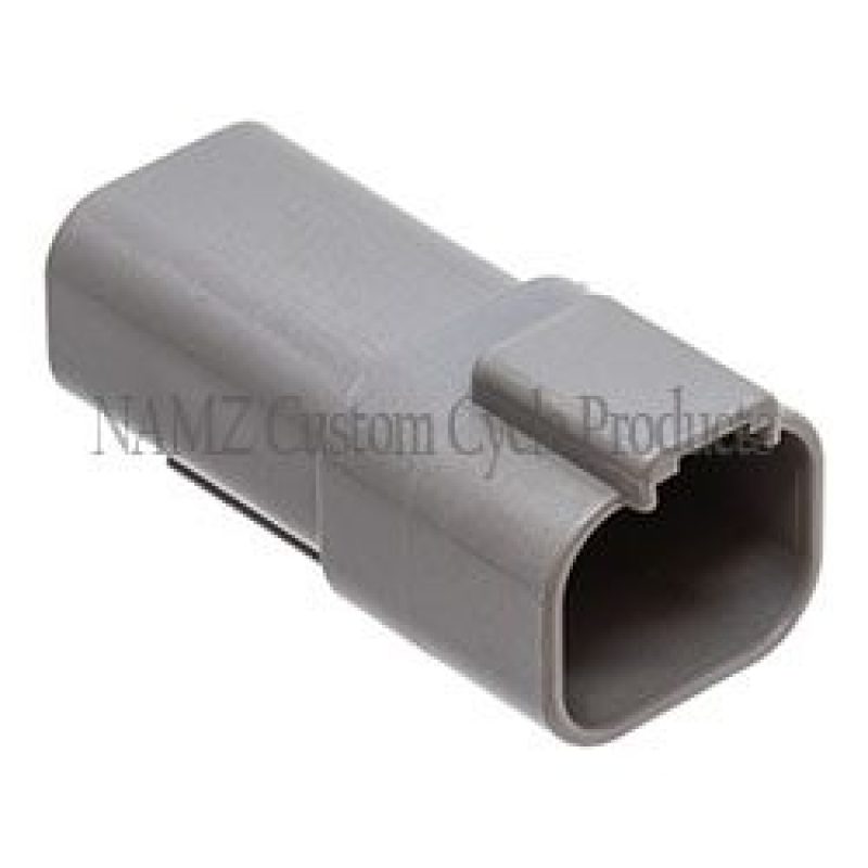 NAMZ Deutsch DT Series 4-Wire Receptacle & Wedgelock - Gray (HD 72124-94GY) Wiring Connectors NAMZ