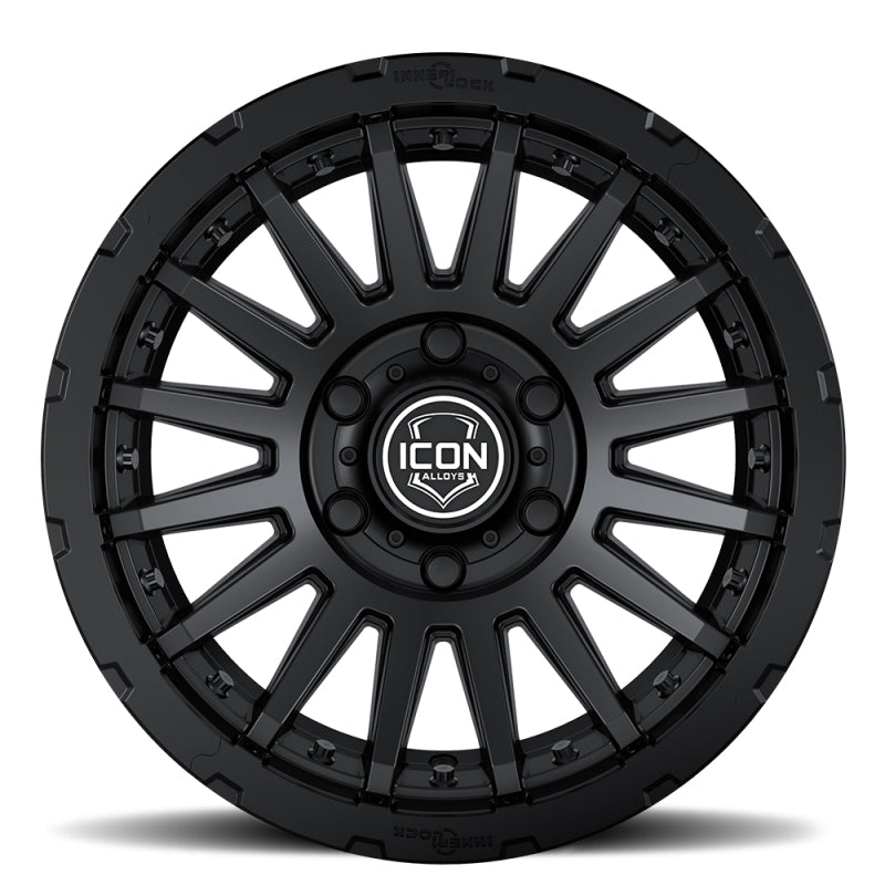ICON Alloy Recon Pro - 18X9 / 6X5.5 / 40MM / 6.6in. BS - Satin Black Wheels - Cast ICON