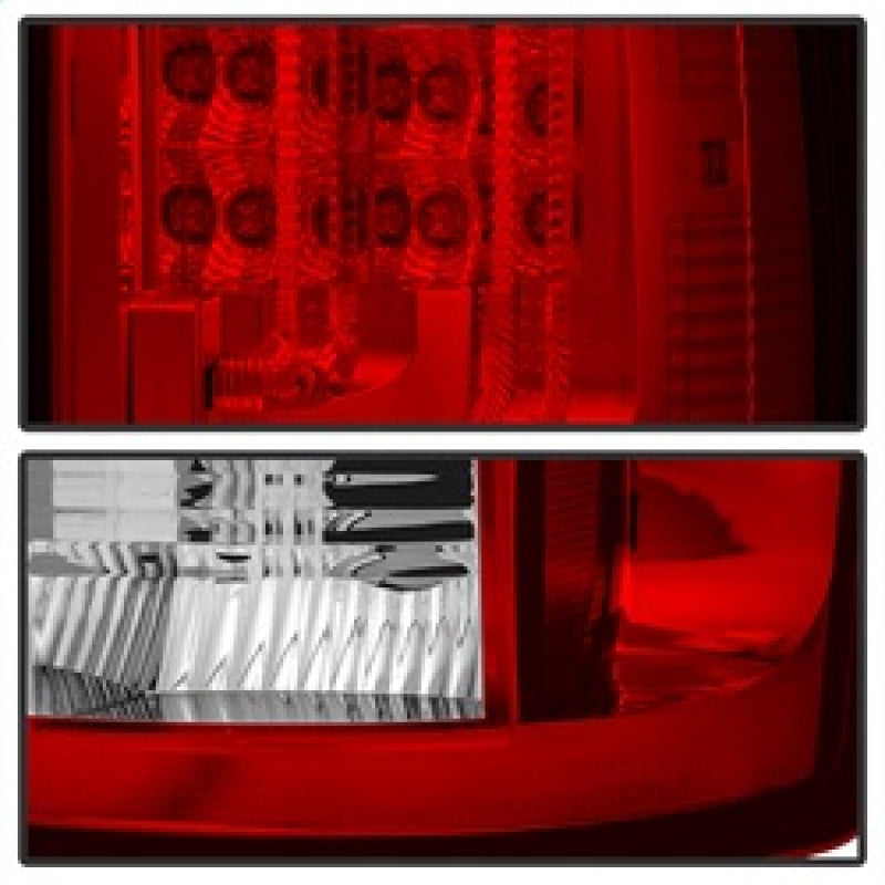 Spyder Dodge Ram 02-06 1500 Version 2 LED Tail Light - Red Clear ALT-YD-DRAM02V2-LED-RC Tail Lights SPYDER