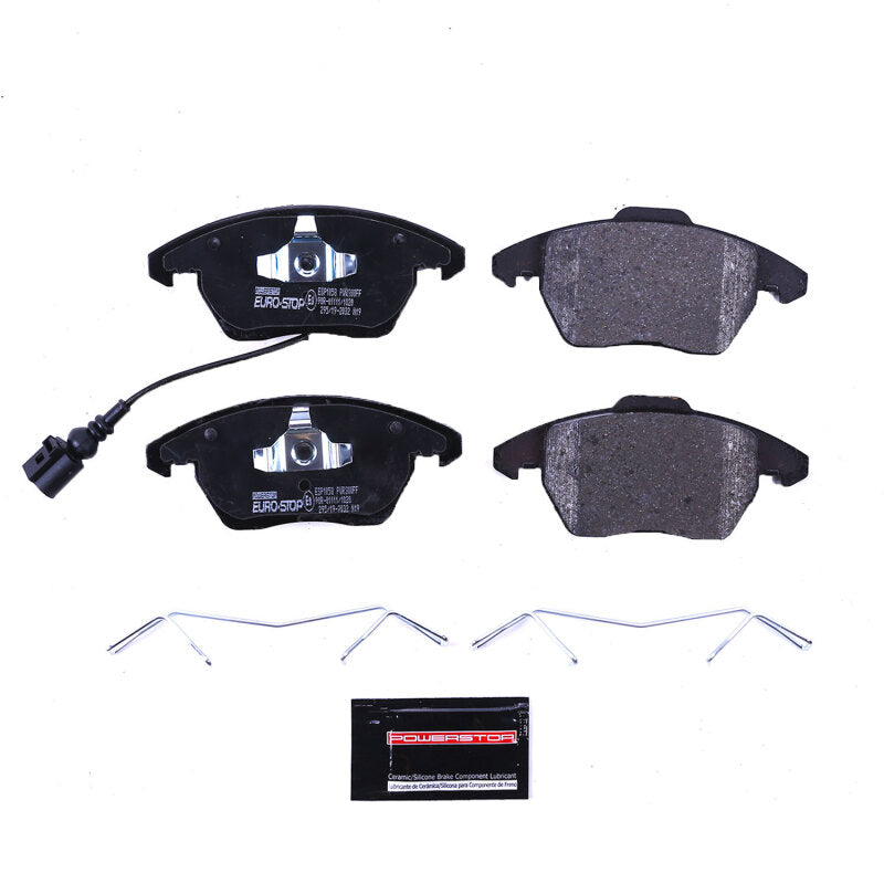 Power Stop 06-09 Volkswagen Rabbit Euro-Stop ECE-R90 Front Brake Pads Brake Pads - OE PowerStop