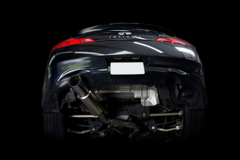 ISR Performance GT Single Exhaust - Infiniti G37 Coupe RWD Catback ISR Performance