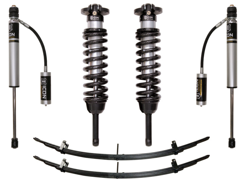 ICON 05-15 Toyota Tacoma 0-3.5in / 2016+ Toyota Tacoma 0-2.75in Stage 2 Suspension System Coilovers ICON