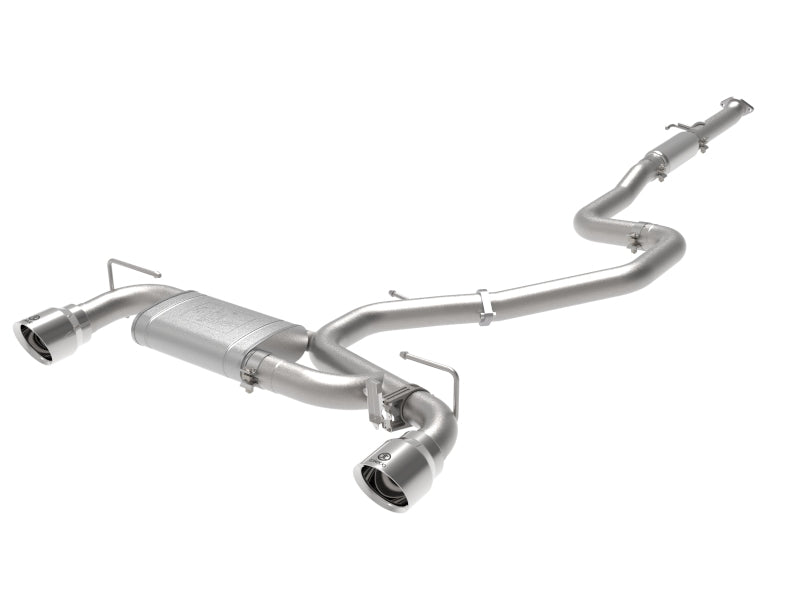 aFe Hyundai Veloster N 21-22 L4-2.0L (t) Takeda Cat-Back Exhaust System- Polished Tips Catback aFe