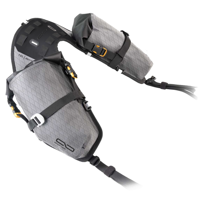 Giant Loop MoJavi Saddlebag 12L - Gray Bags - Saddlebags Giant Loop