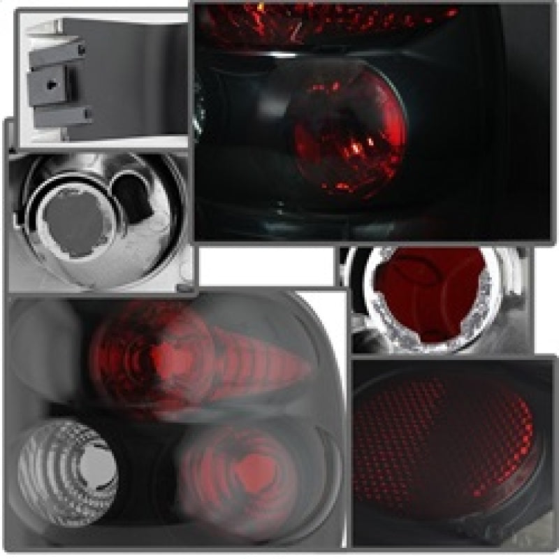 Spyder Chevy Silverado Stepside 99-04 Euro Style Tail Lights Black Smoke ALT-YD-CS99STS-BSM Tail Lights SPYDER