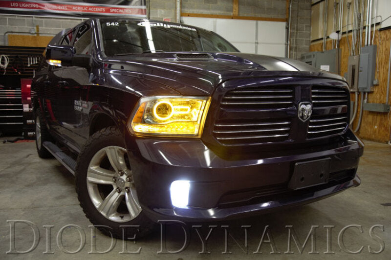 Diode Dynamics Dodge Ram Halo Lights LED 13-18 Ram Switchback Kit Bulbs Diode Dynamics